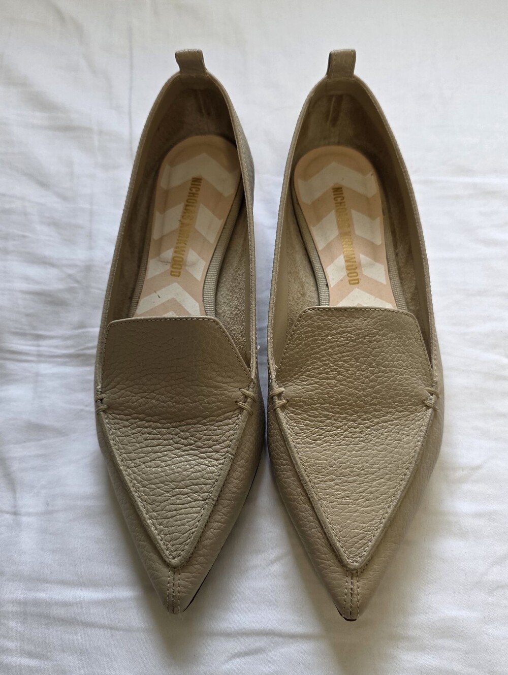 Nicholas Kirkwood Beya Loafers - Beige - Size 36